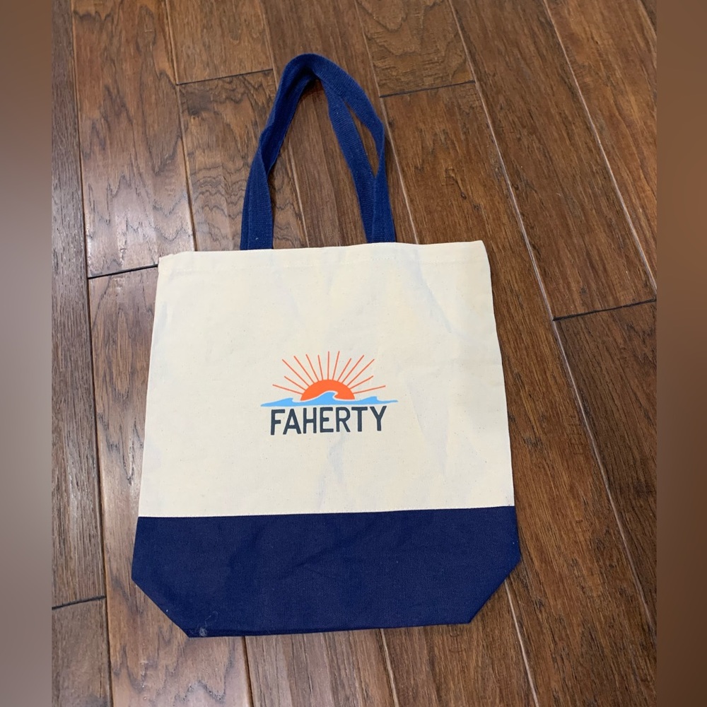 Faherty Canvas Tote